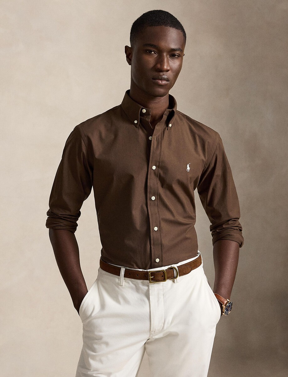 Chemise Custom Fit en popeline stretch, POLO RALPH LAUREN