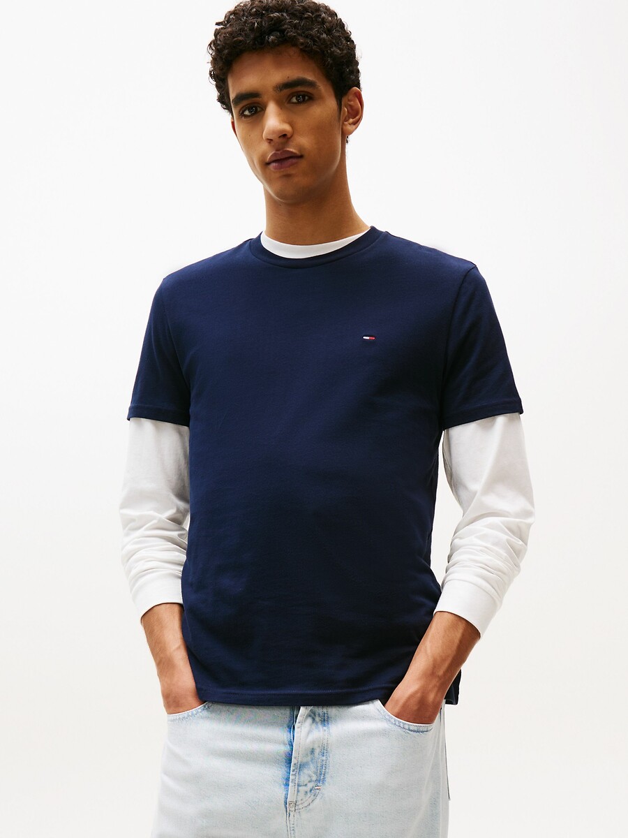 Lot de 2 T-shirts slim, TOMMY JEANS