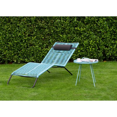 Set of 2 Rio Sun Loungers in Blue SO'HOME