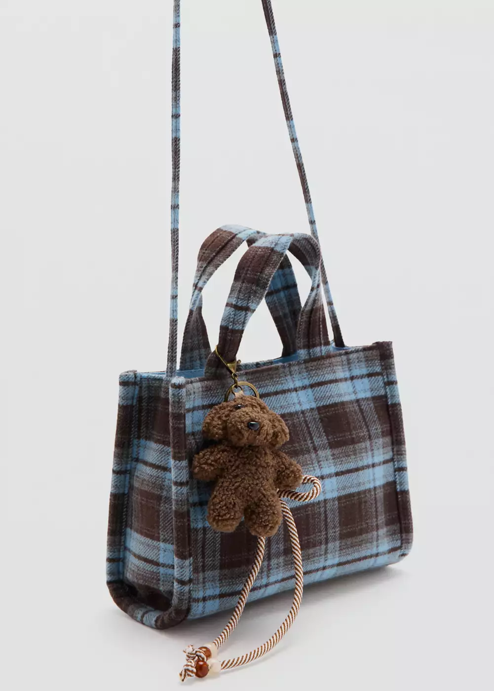 Sac carreaux ours, MANGO KIDS