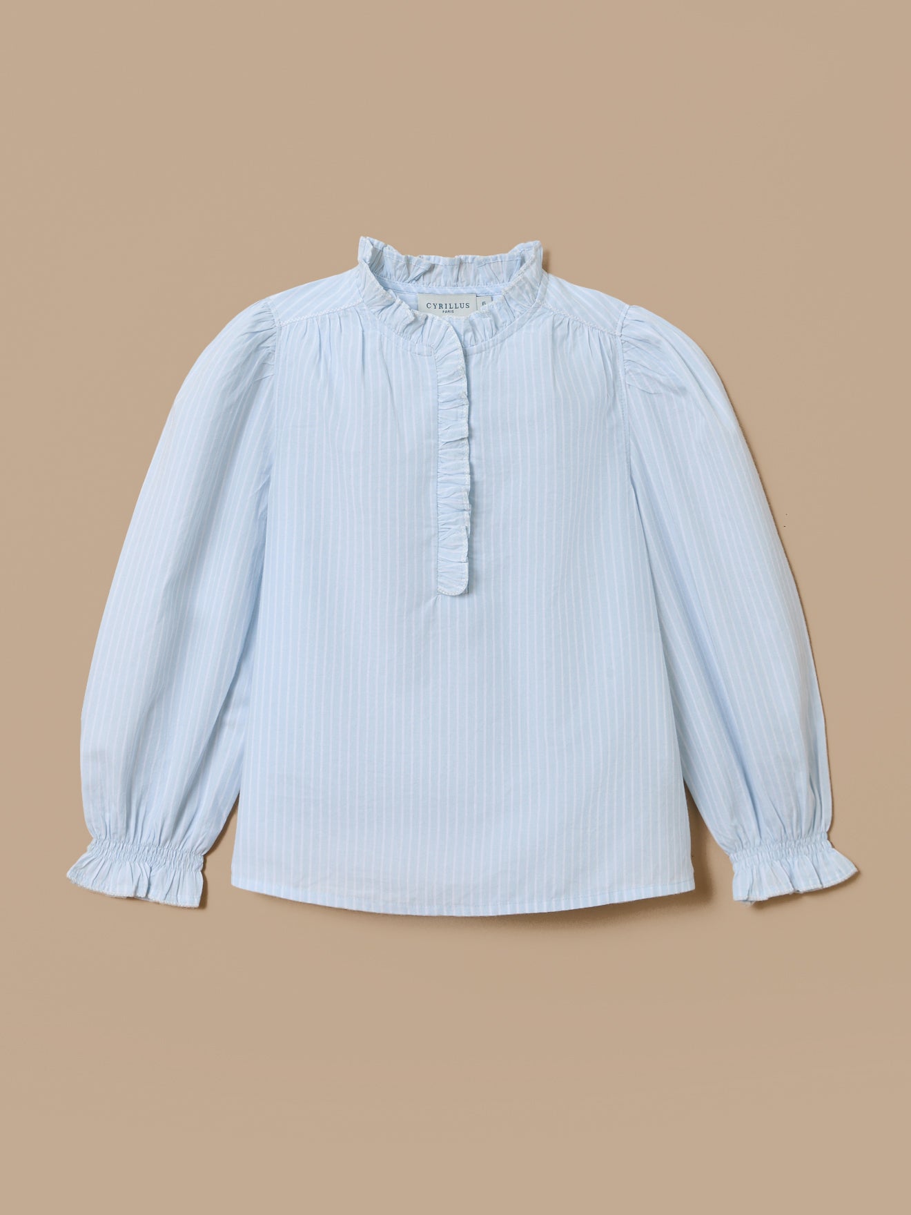 Blouse à volants, CYRILLUS