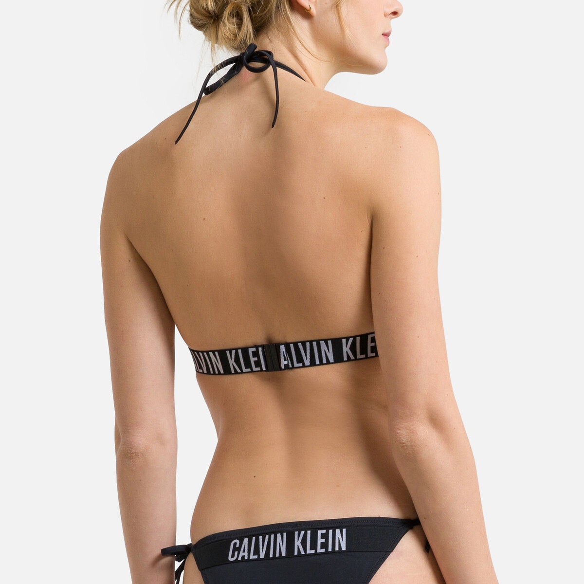 парламент отварачка Издигнете се Haut de maillot de bain triangle siglé noir Calvin Klein Underwear | La  Redoute