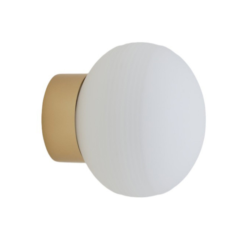 Applique Salle De Bain Ip44 laiton mat Amar, MILLUMINE