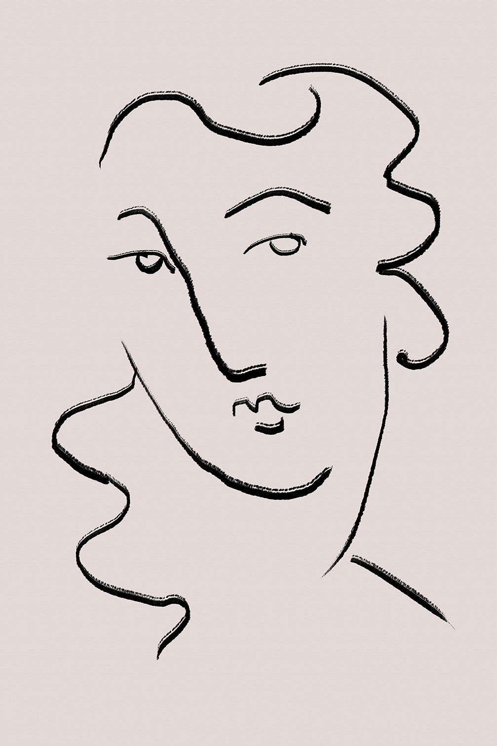 Tableau Simple Ligne No2, HEXOA