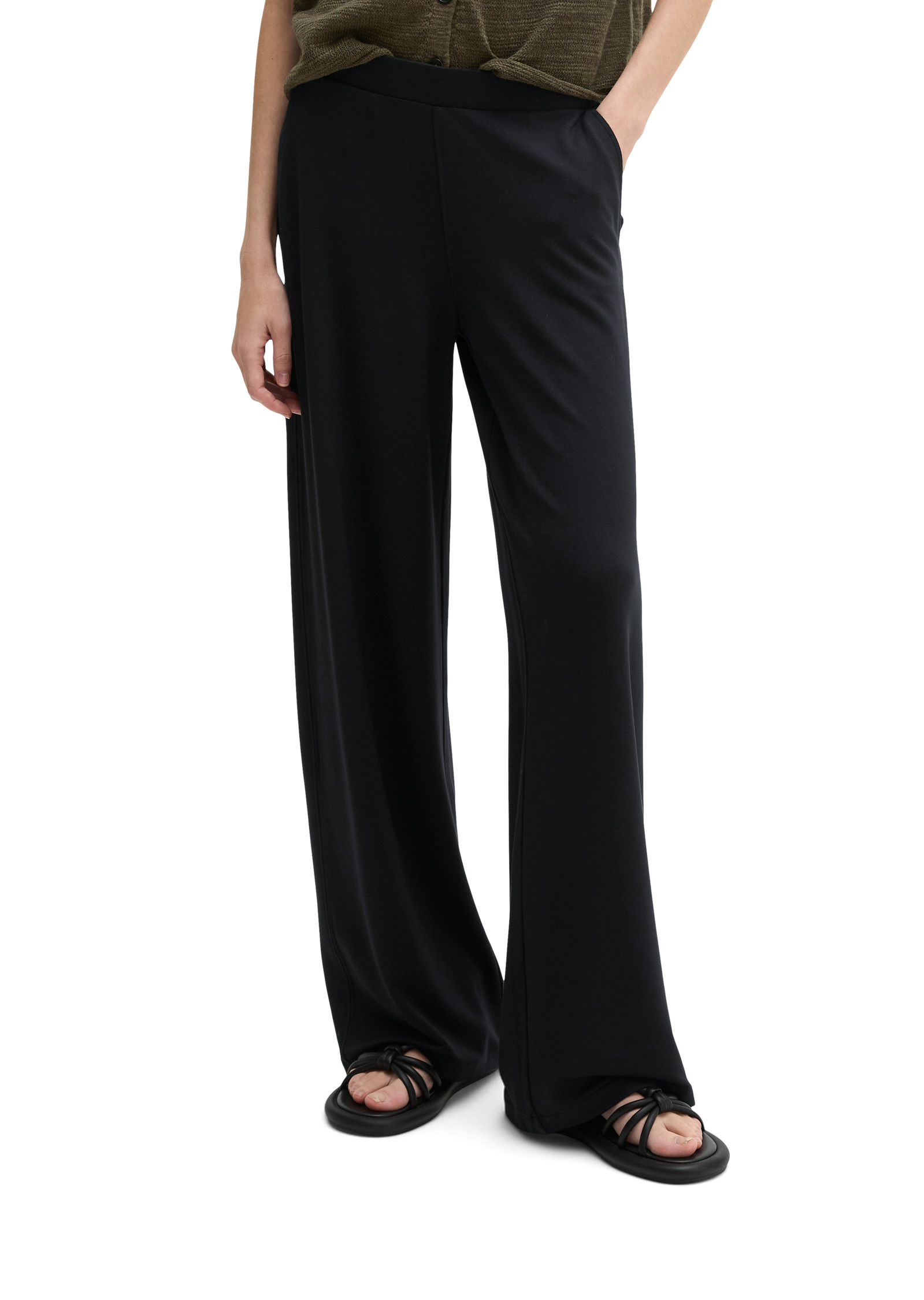 Pantalon en jersey large en TENCEL™ Modal, MARC O'POLO