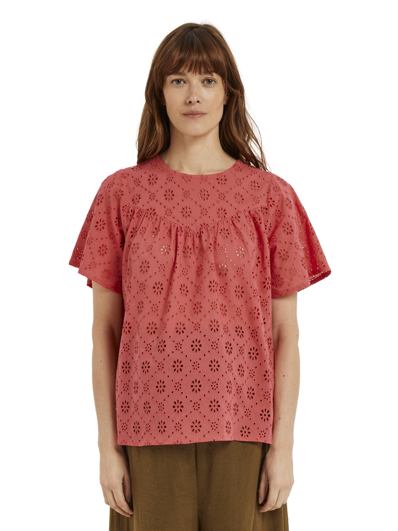 Blouse de grossesse broderie anglaise, VERTBAUDET