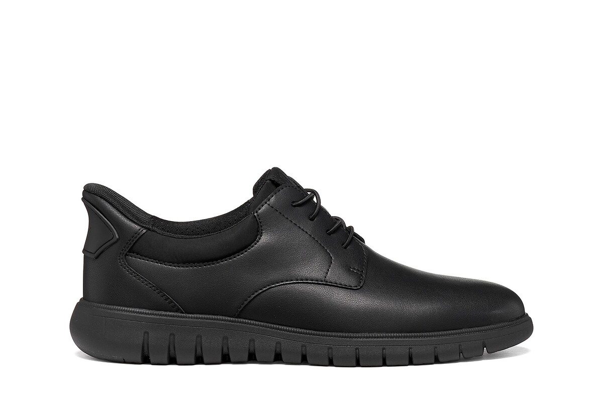 Derbies en cuir, FLEXTRIDE PLUS, FAST-IN, GEOX