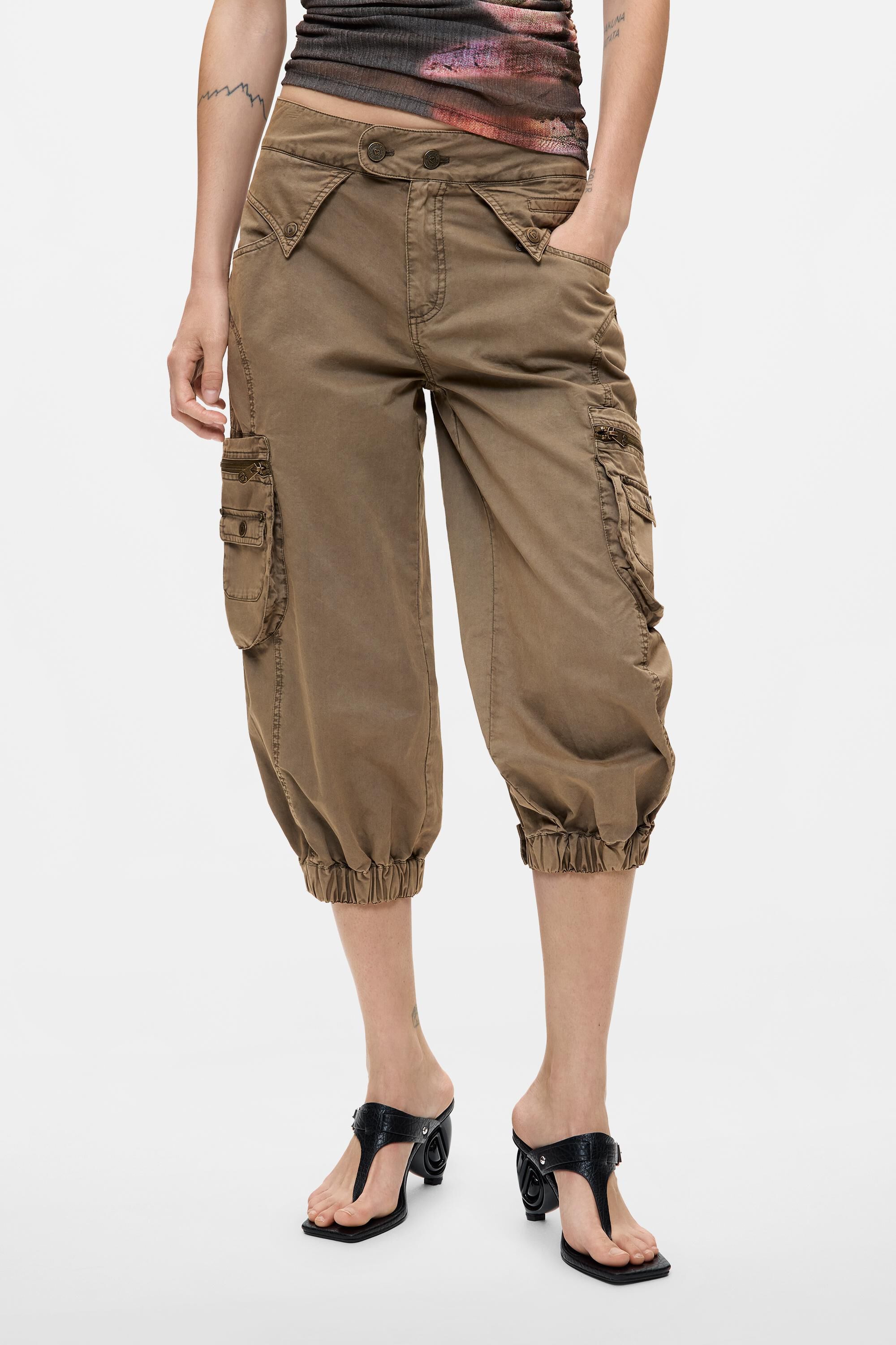 Pantalon jogger à poches 100 % coton, DESIGUAL
