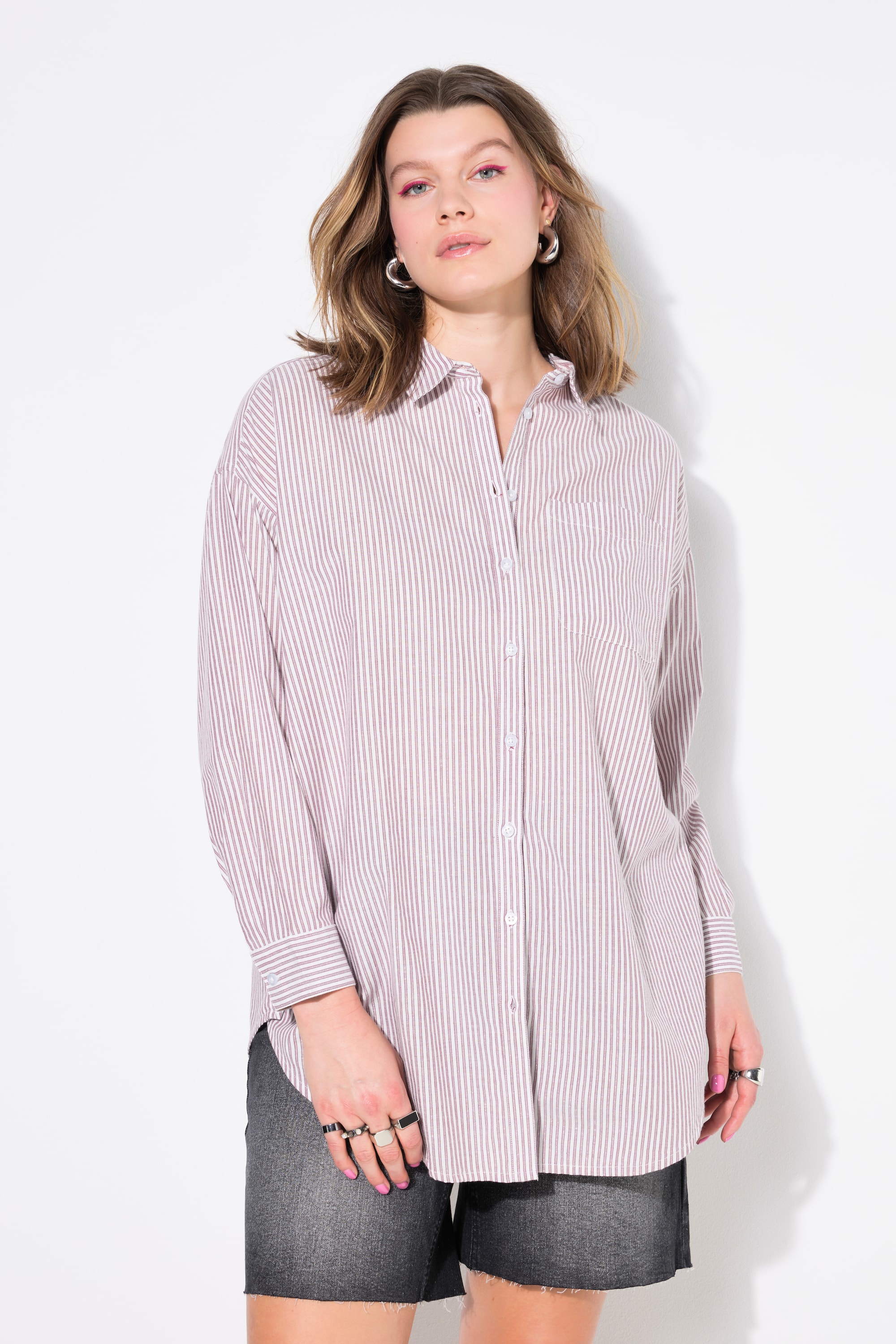 Chemisier oversize à rayures, STUDIO UNTOLD