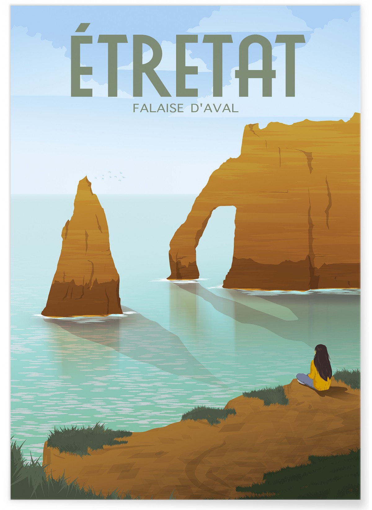 Affiche Étretat, L'AFFICHERIE