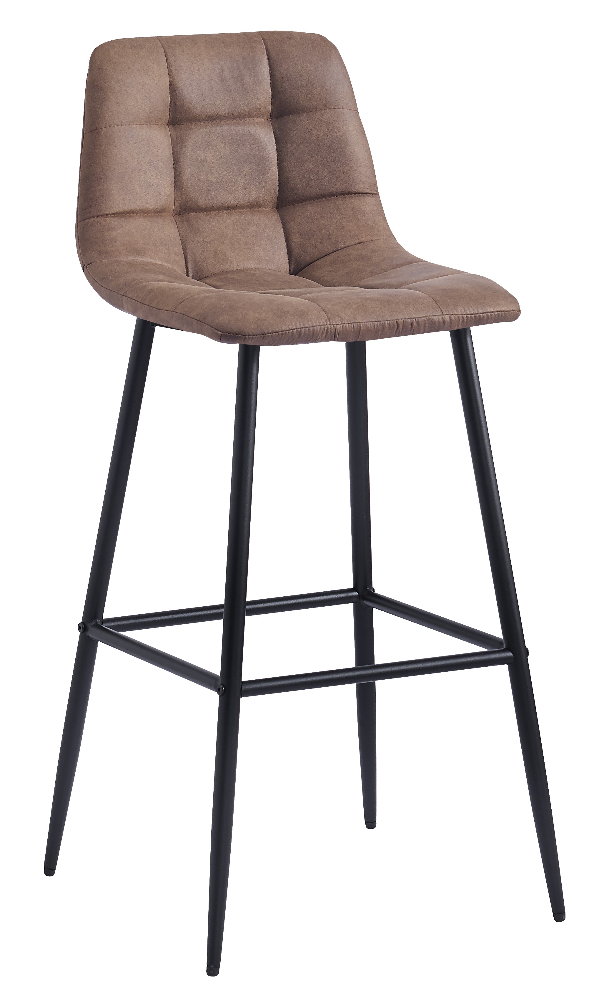 Lot de 2 tabourets de bar en simili, BJORN, NORDLYS