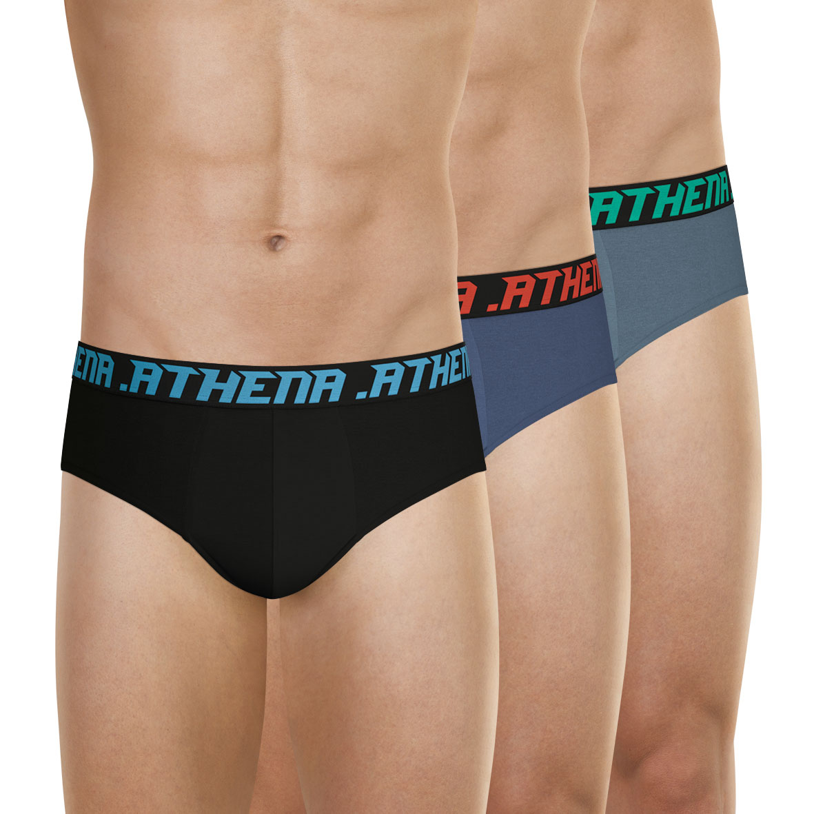 Slips, lot de 3, TRIO ESSENTIEL, ATHENA