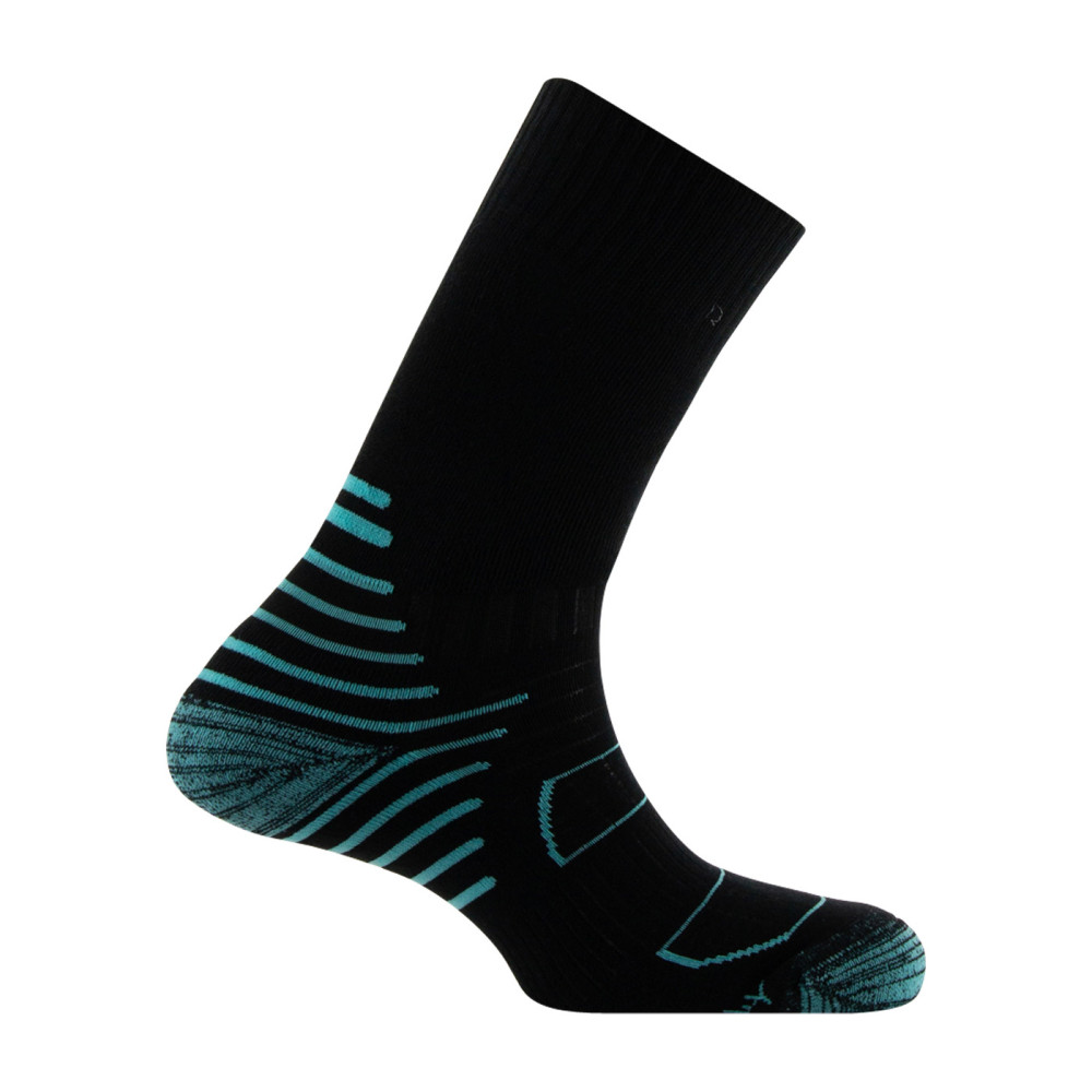 Mi-chaussettes Homme spéciales randonnée coton majoritaire, KINDY