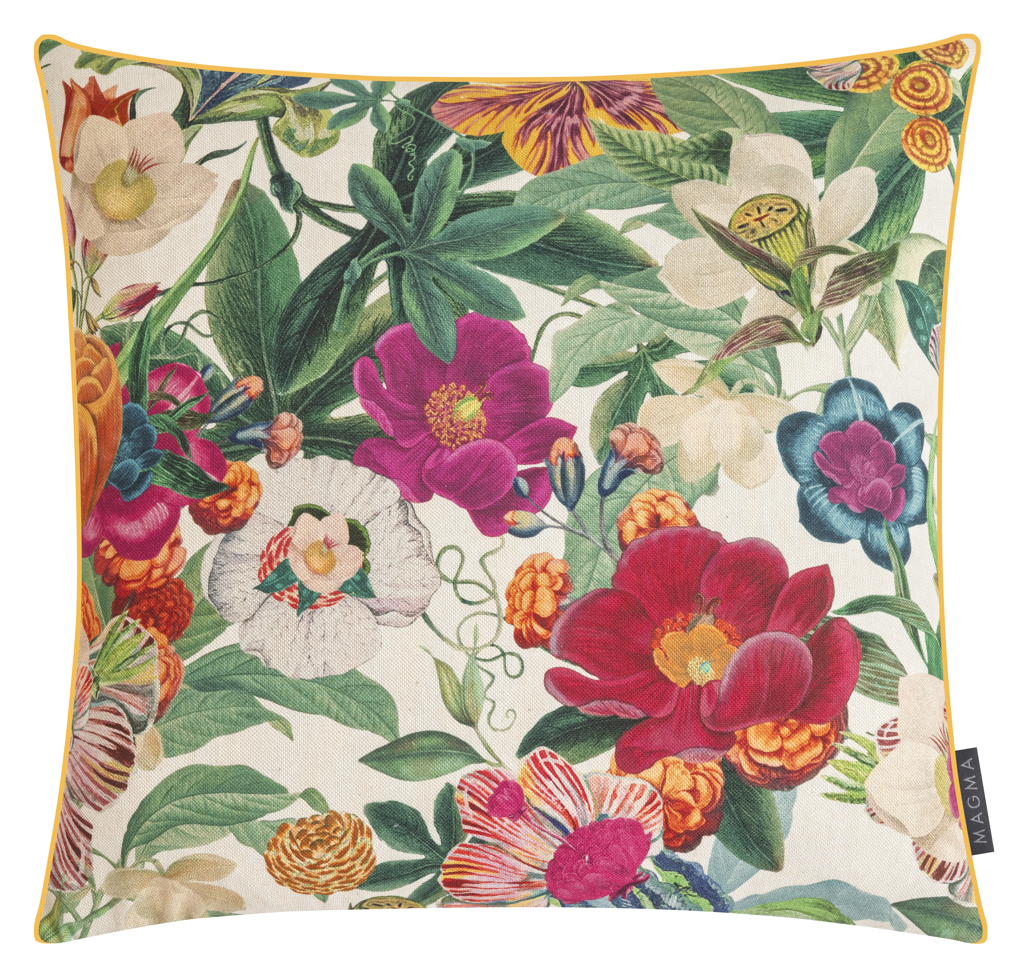 Housse de coussin impression digitale avec passepoil THELMA, MAGMA HEIMTEX
