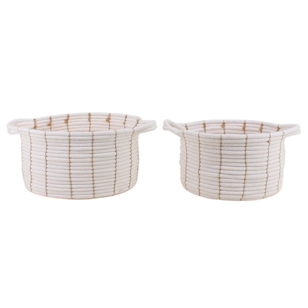 Panier en corde avec poignées 27x16cm, ORNAMI