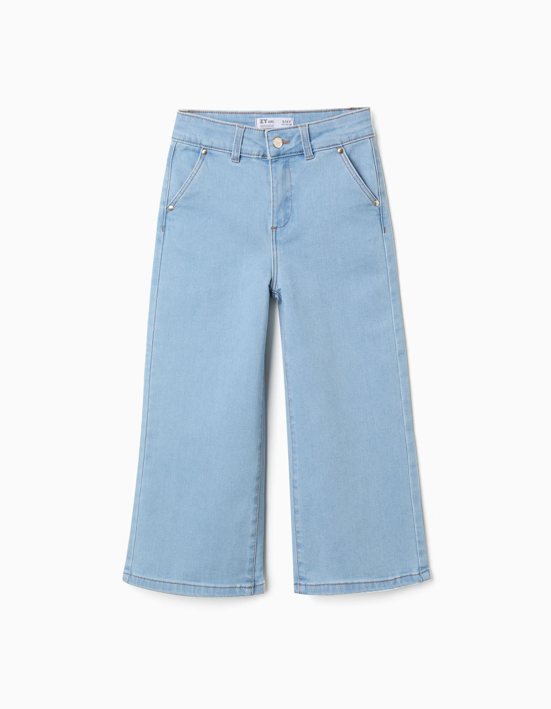 Jean à jambe large avec poches devant et derrière, ZIPPY