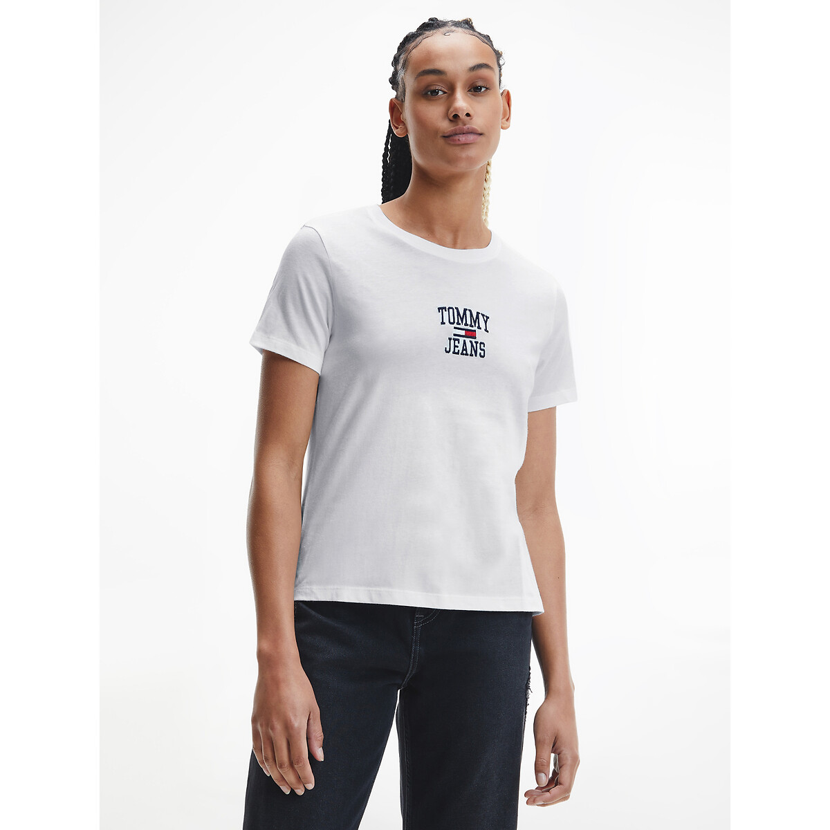 La Redoute Vêtements Tops & T-shirts T-shirts Manches courtes T-Shirt Logo Sur Le Devant 