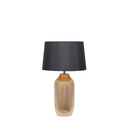 Gold Textured Ceramic Table Lamp SO'HOME
