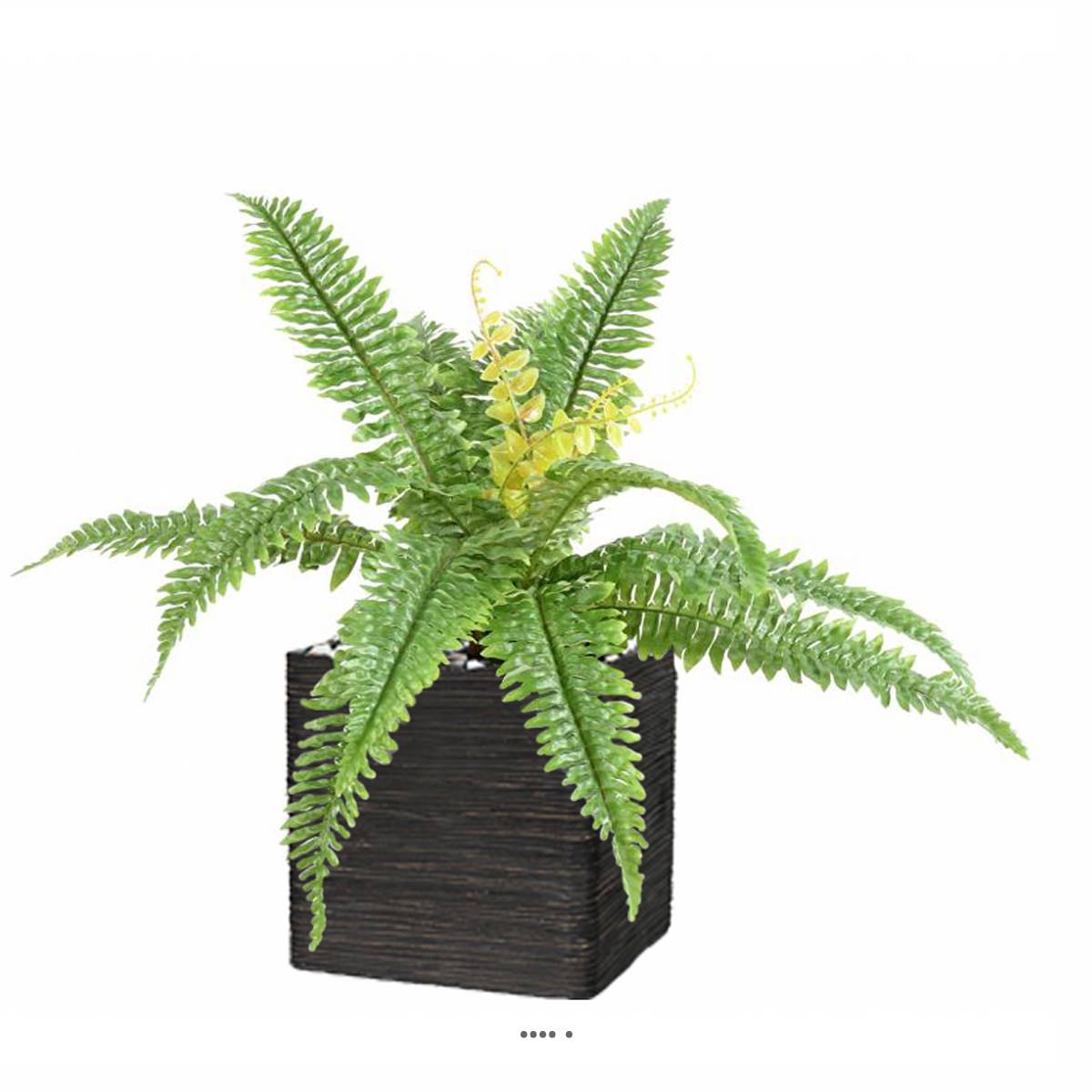 Fougère des forêts 45cm factice 15 feu, ARTIFICIELLES