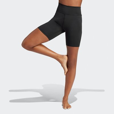 All Me Essentials Recycled Yoga Shorts, Length 7" adidas Performance