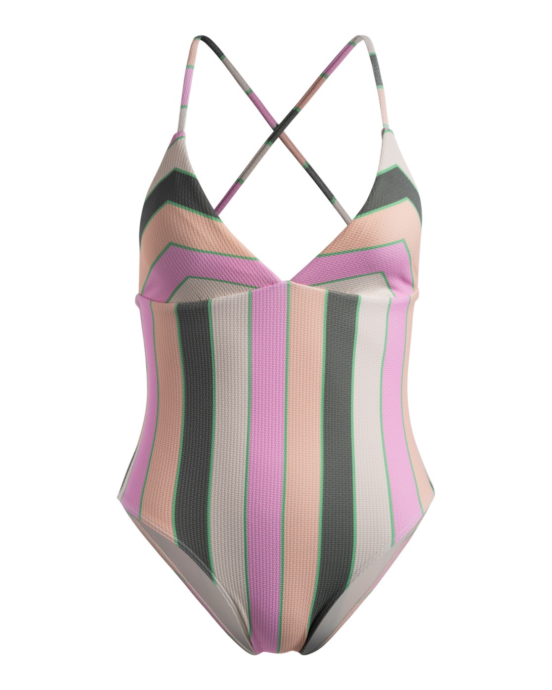 Maillot une pièce dos croisé VISTA STRIPE., ROXY