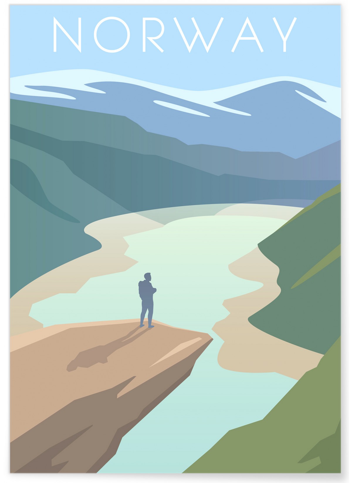 Affiche Norvège, L'AFFICHERIE