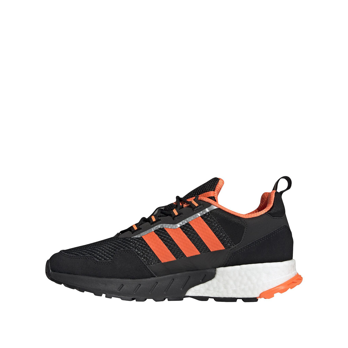 black and orange adidas sneakers