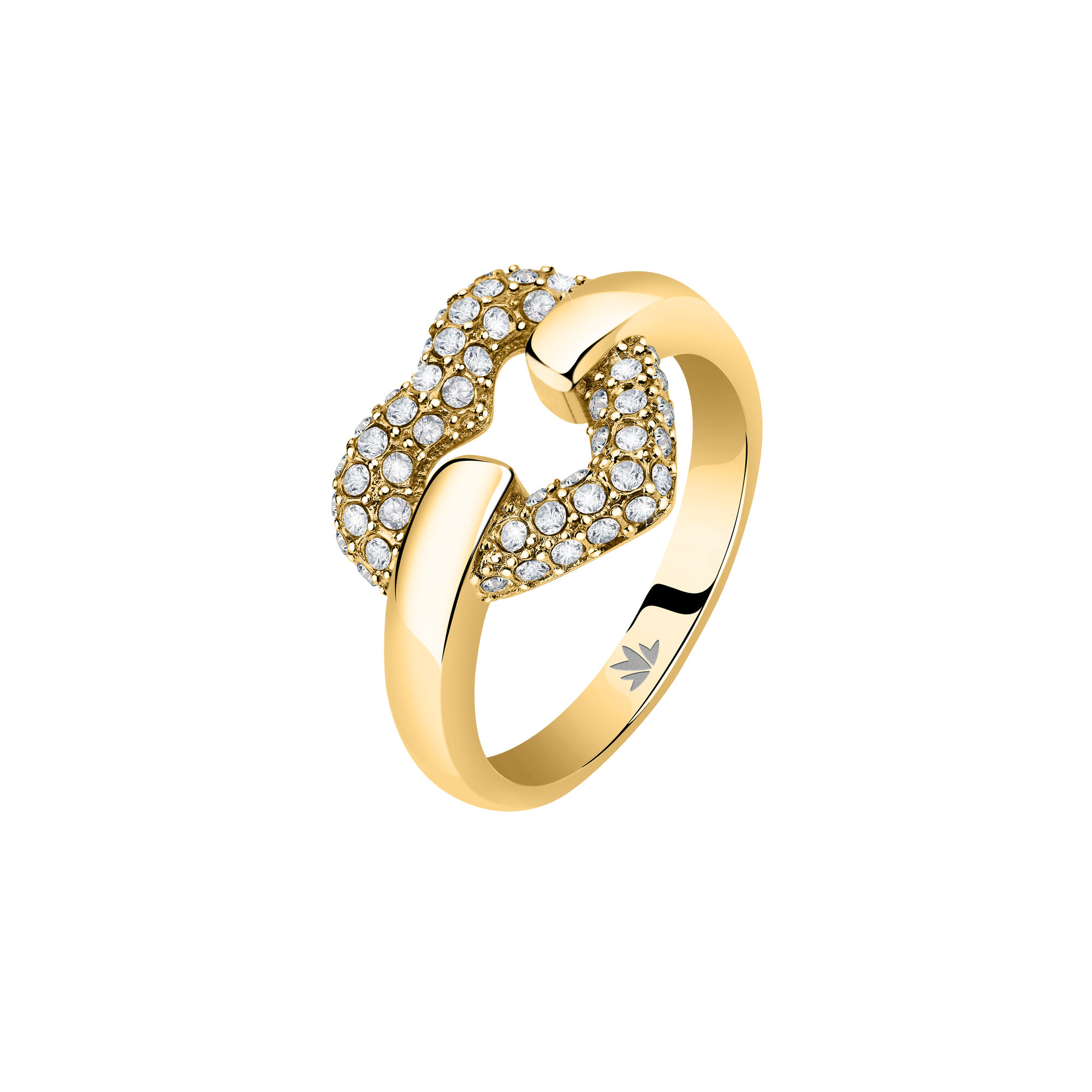 Bague en laiton, cristaux BAGLIORI, MORELLATO