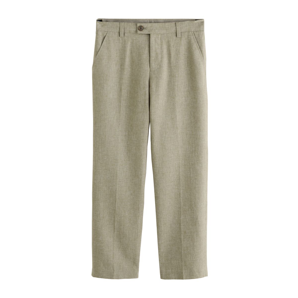 Pantalon de costume en lin mélangé, NEXT