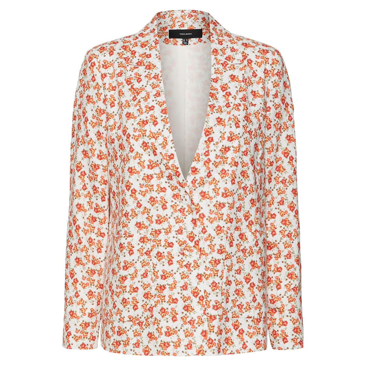 Image of Floral Straight Fit Blazer