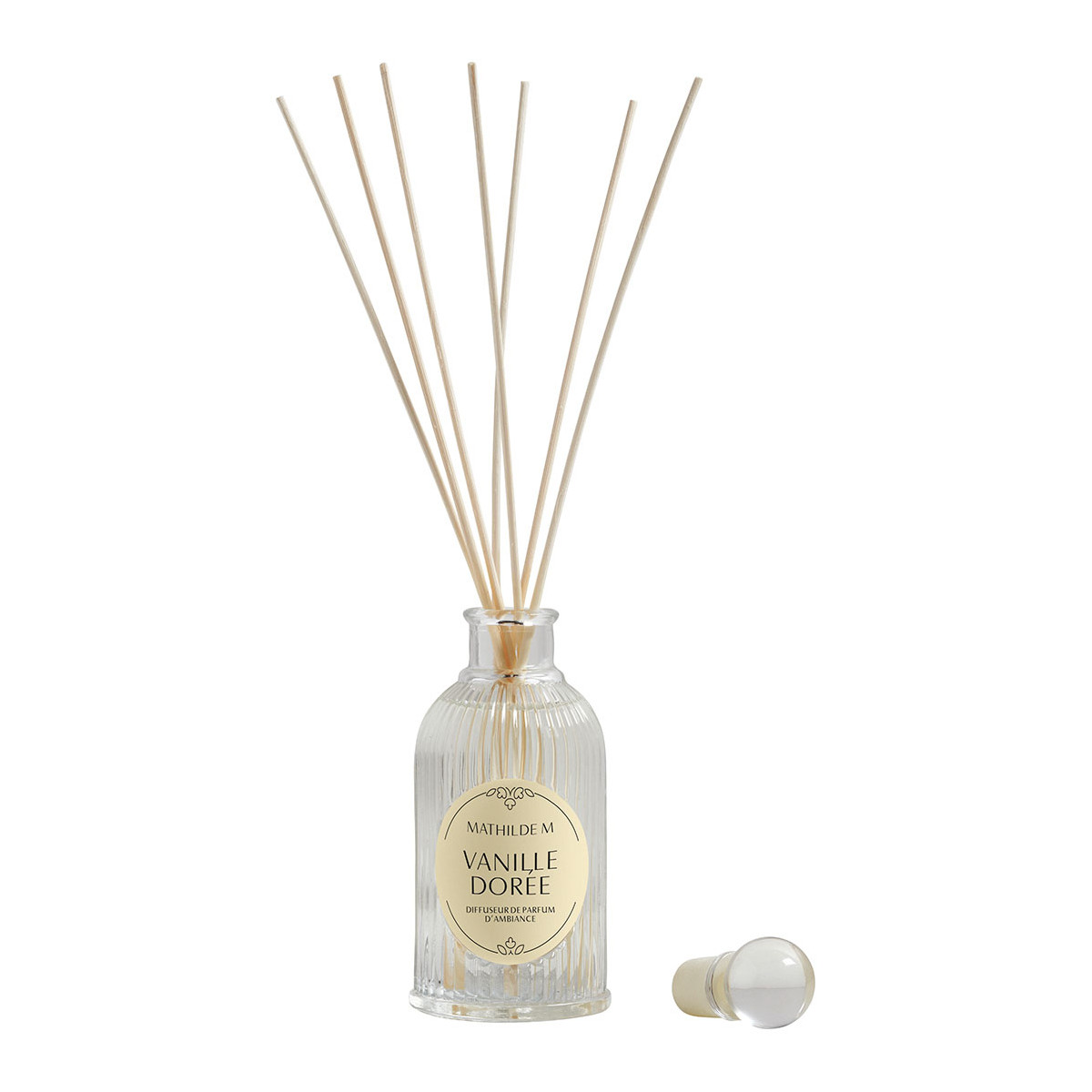 Diffuseur de parfum d'ambiance Vanille Dorée, MATHILDE M