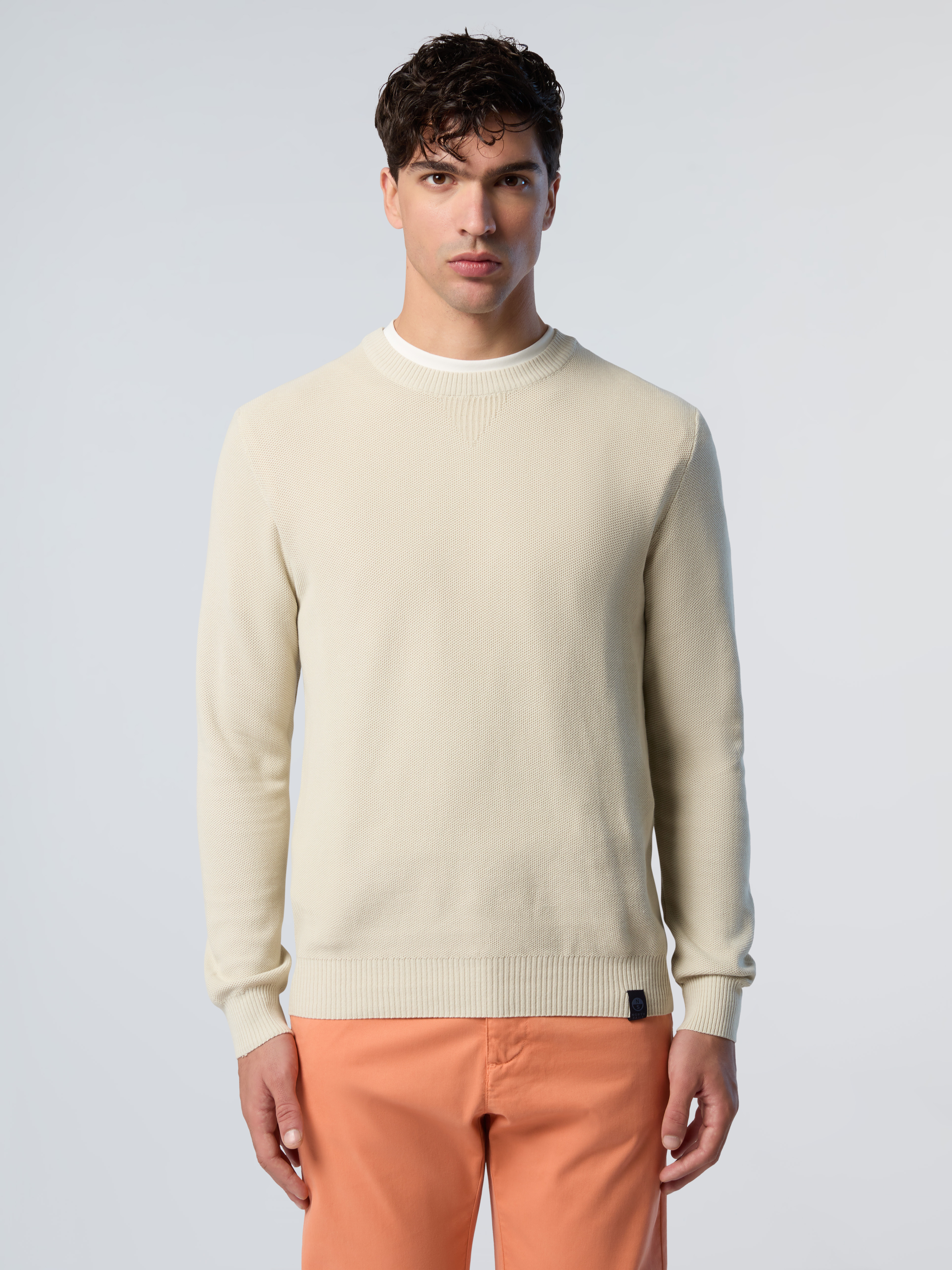 Pull col rond nid d'abeille, NORTH SAILS