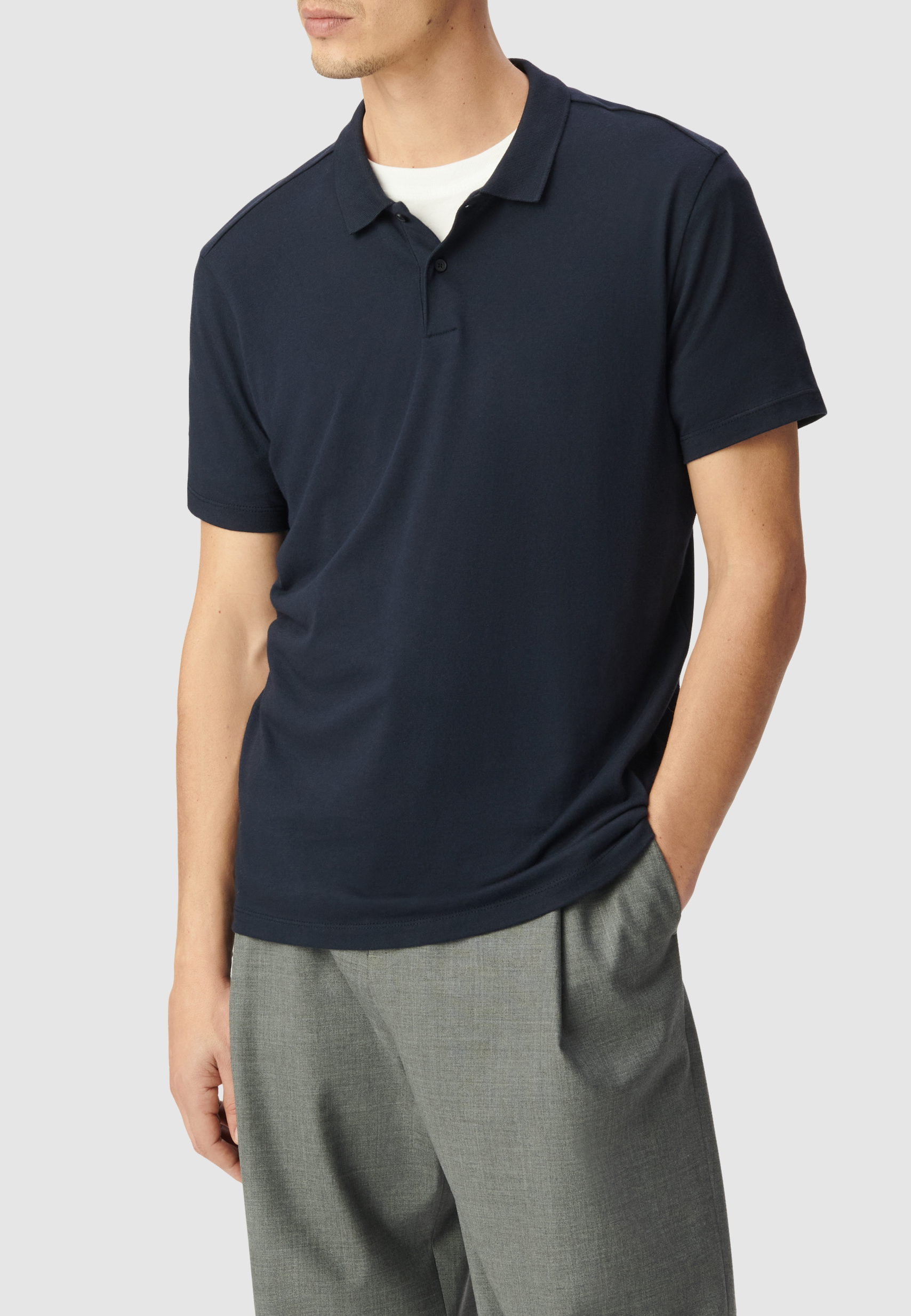 Polo en coton modal, IKKS