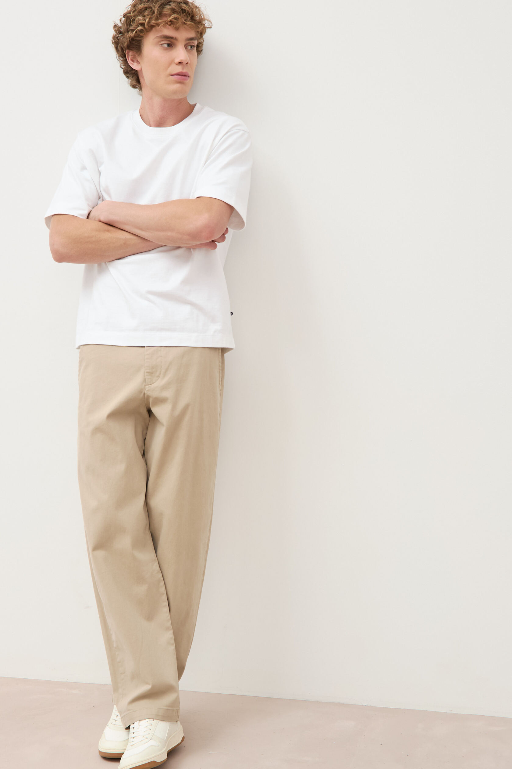 Pantalon coupe large, BONOBO