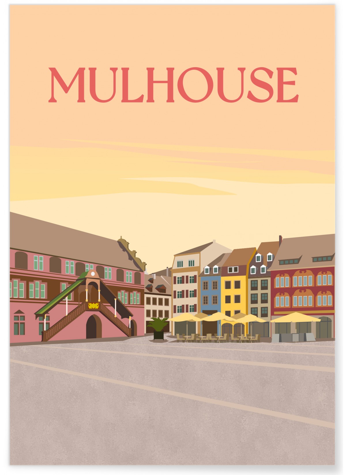 Affiche ville Mulhouse, L'AFFICHERIE