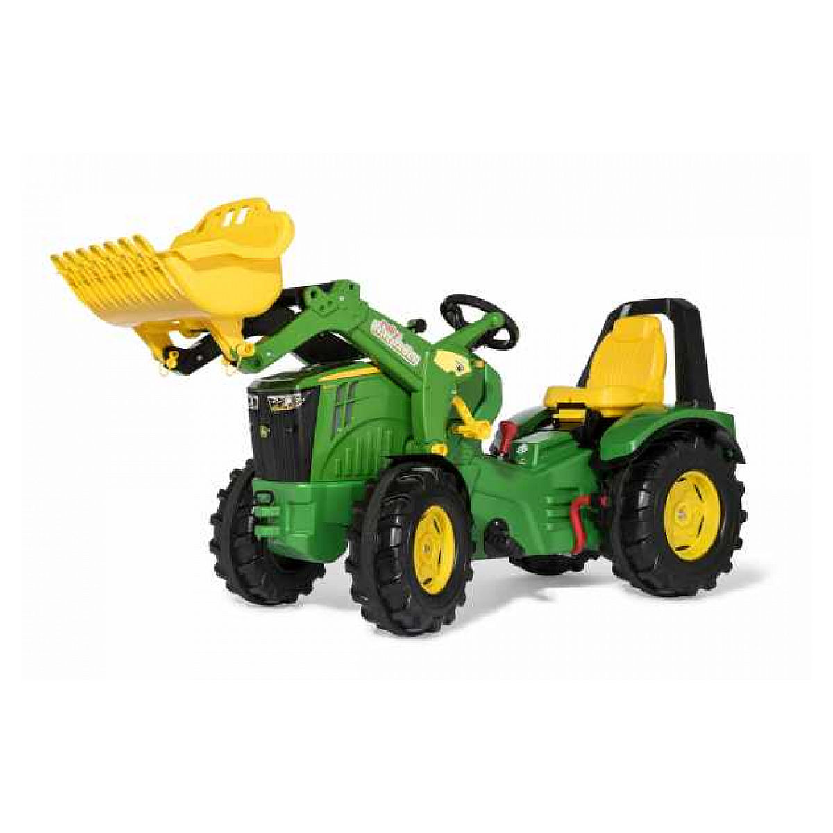 Premium John Deere 8400R avec pelleteuse, ROLLY TOYS