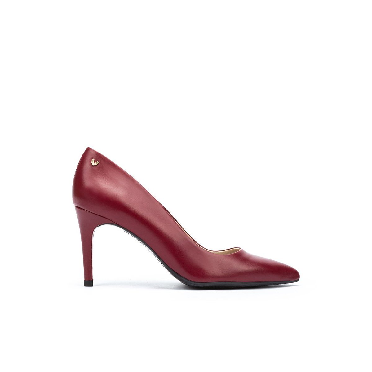 Escarpins bordeaux petit discount talon