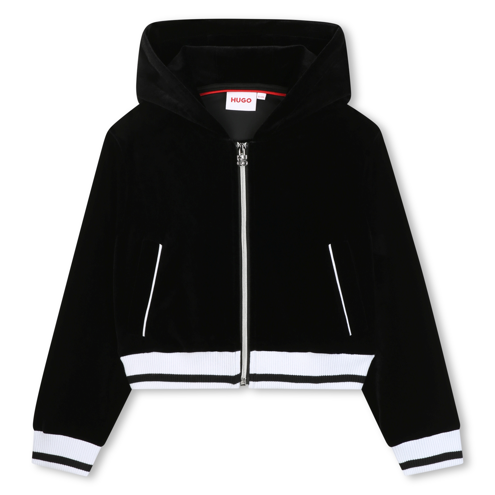 Cardigan à capuche, HUGO KIDSWEAR