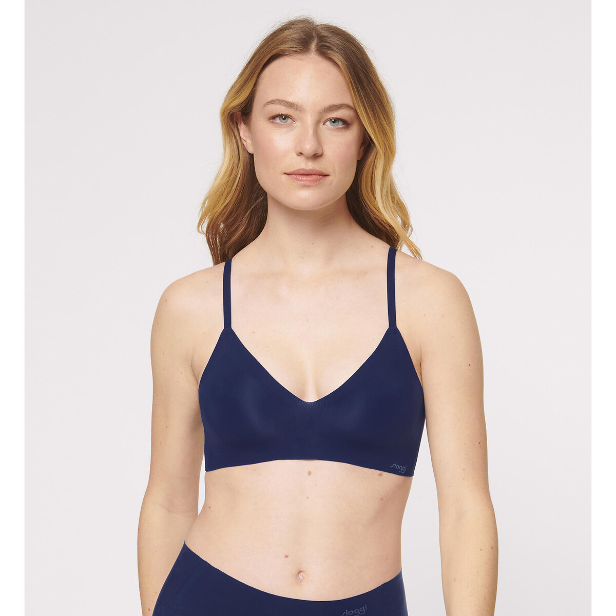 Sloggi Body Adapt seamless bralette with adjustable straps in teal