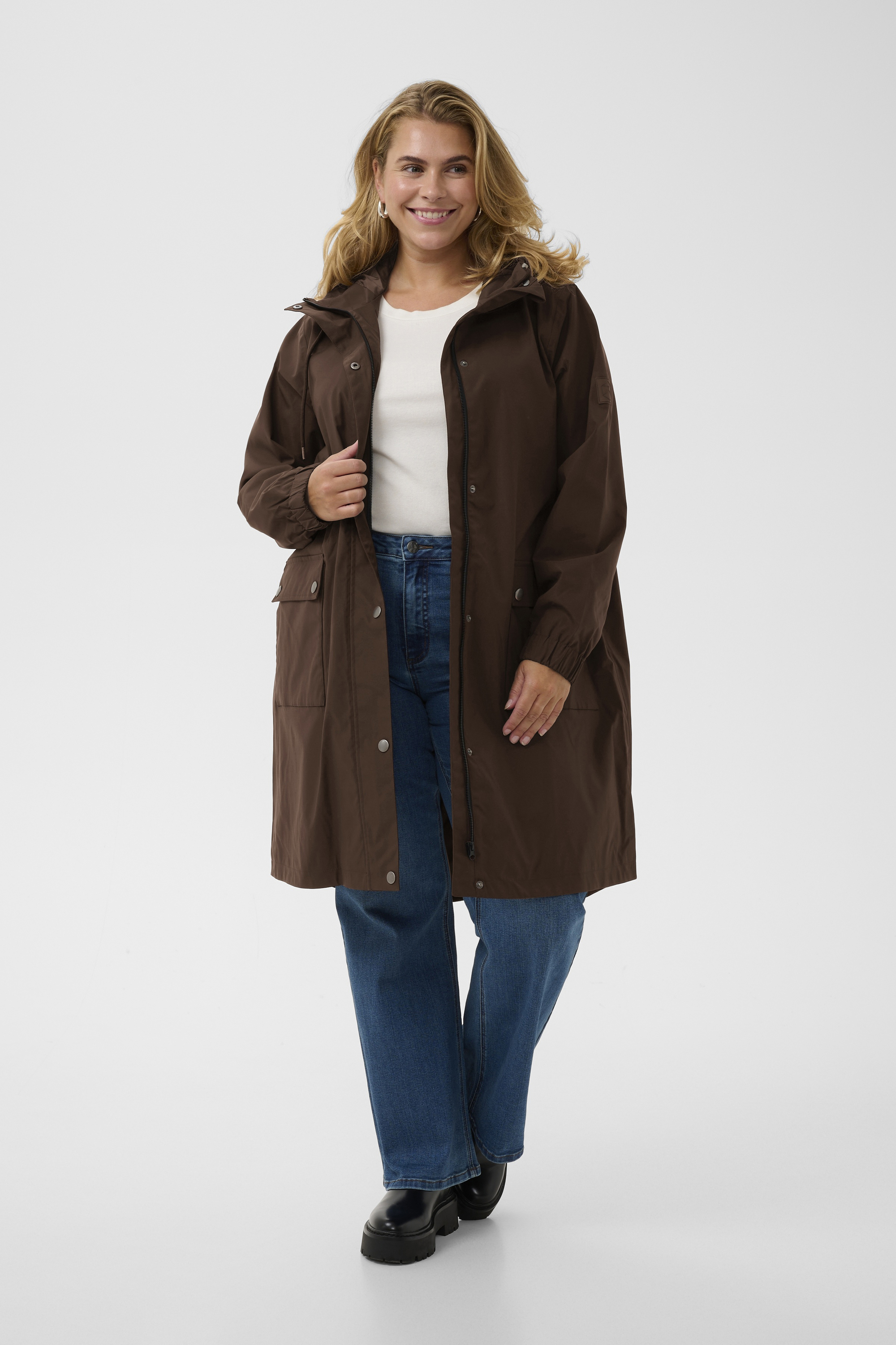Manteau, KAFFE CURVE