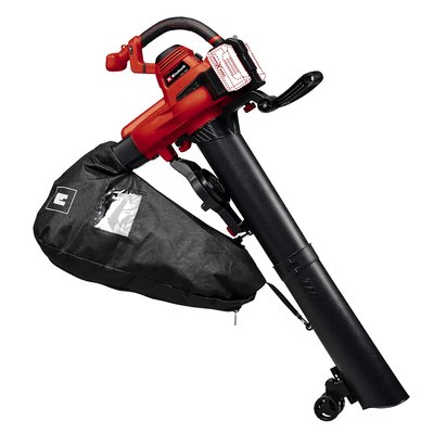 Power X-Change Cordless Leaf Blower/Shredder Vacuum - Red EINHELL