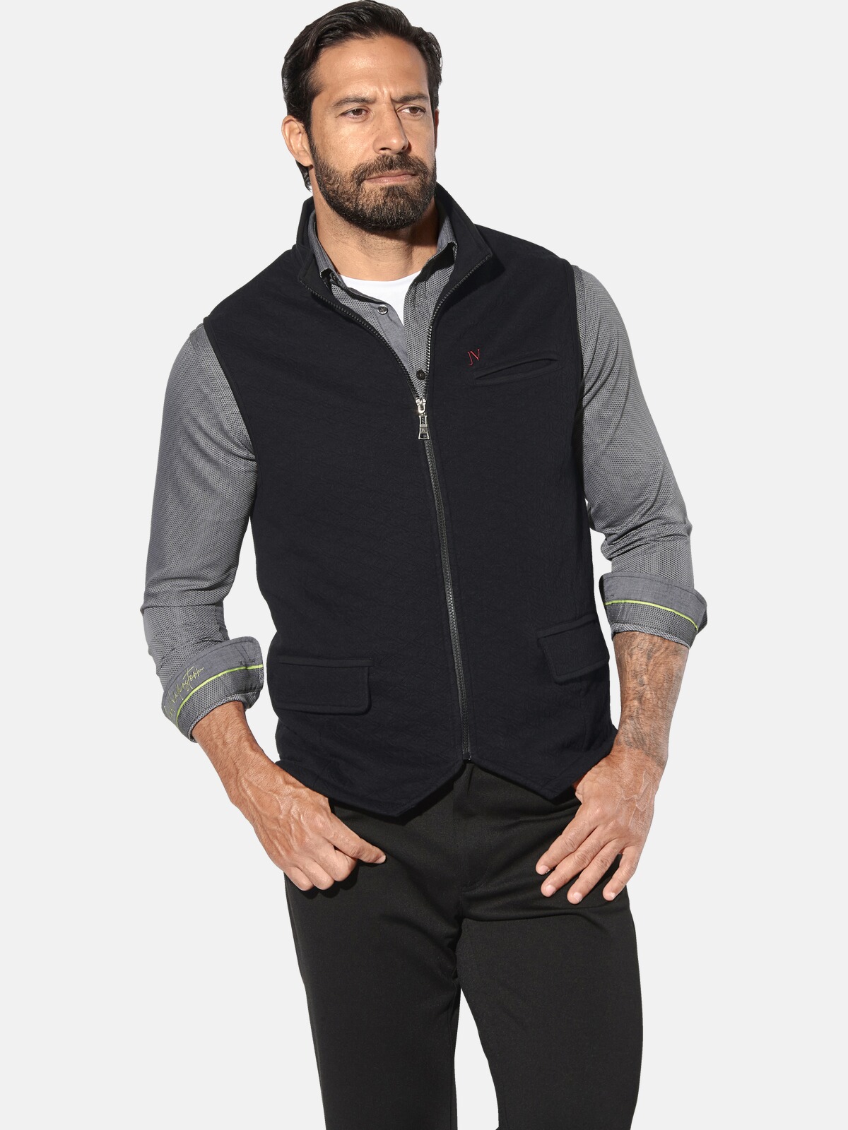 Gilet sweat LINDBORG, JAN VANDERSTORM