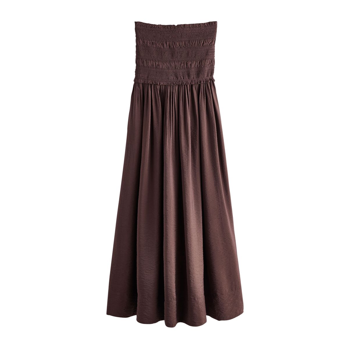 Robe mi-longue bandeau froissée, NEXT