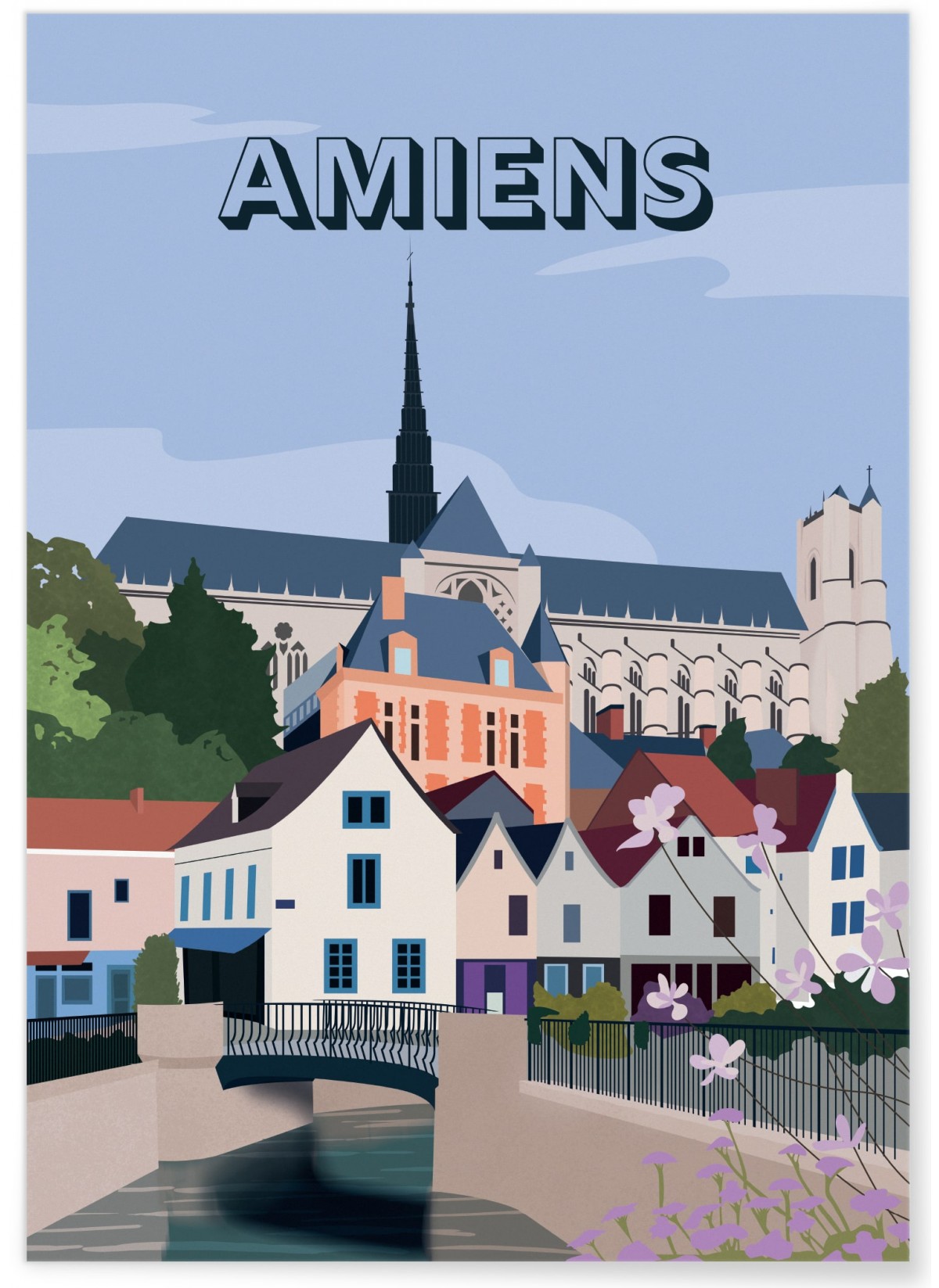 Affiche ville Amiens, L'AFFICHERIE