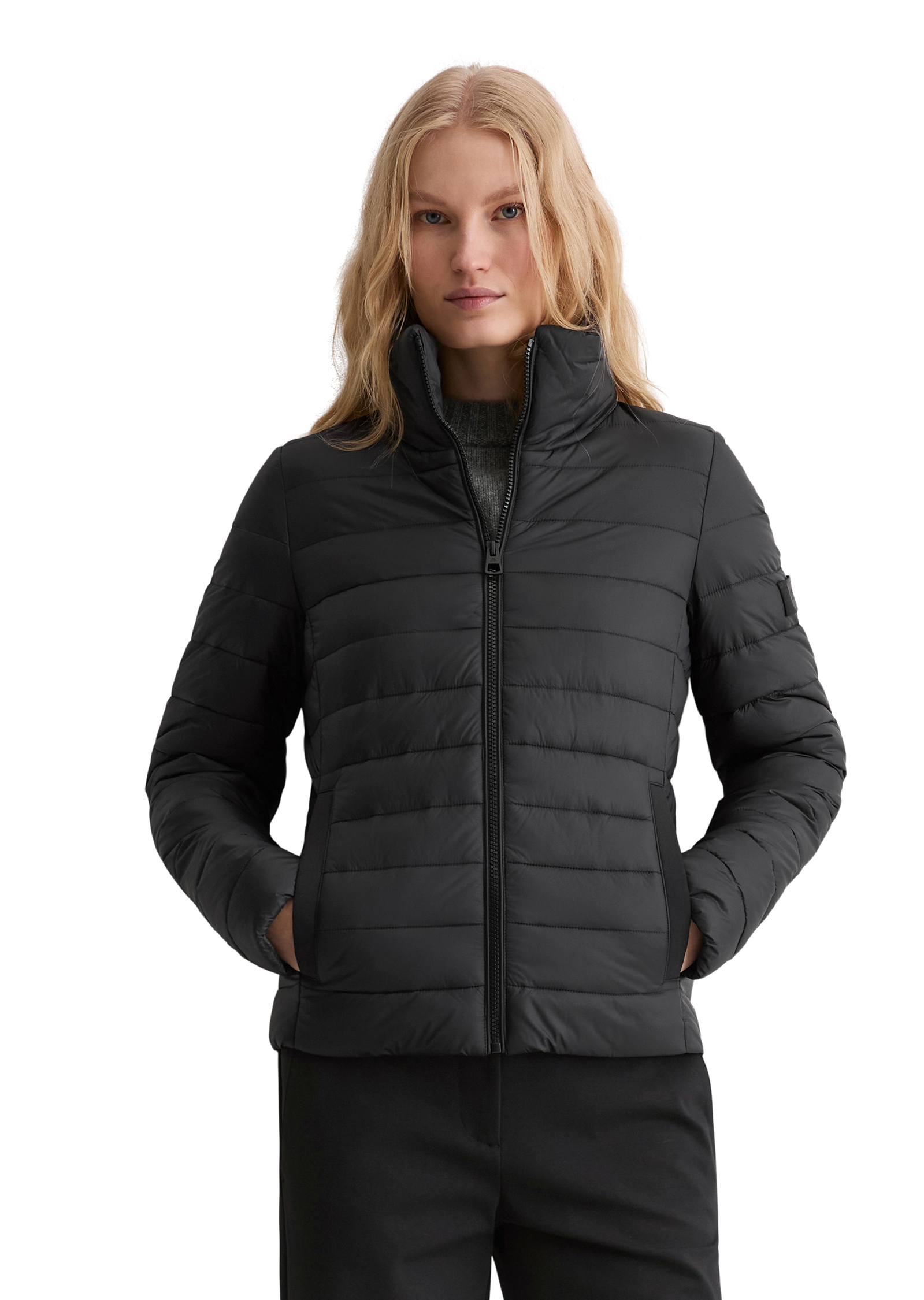Veste matelassée légère fitted avec des matériaux recyclés, MARC O'POLO