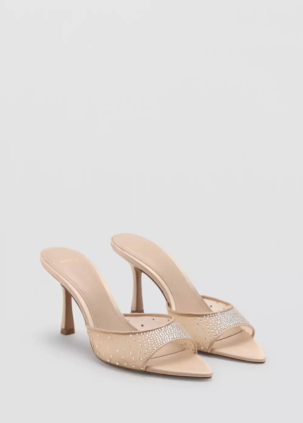 Chaussures à talon aiguille avec verres, MANGO