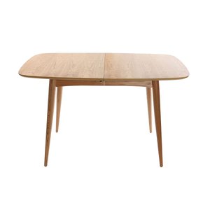 Table à manger extensible rectangulaire en bois  L130-160 cm NORDECO