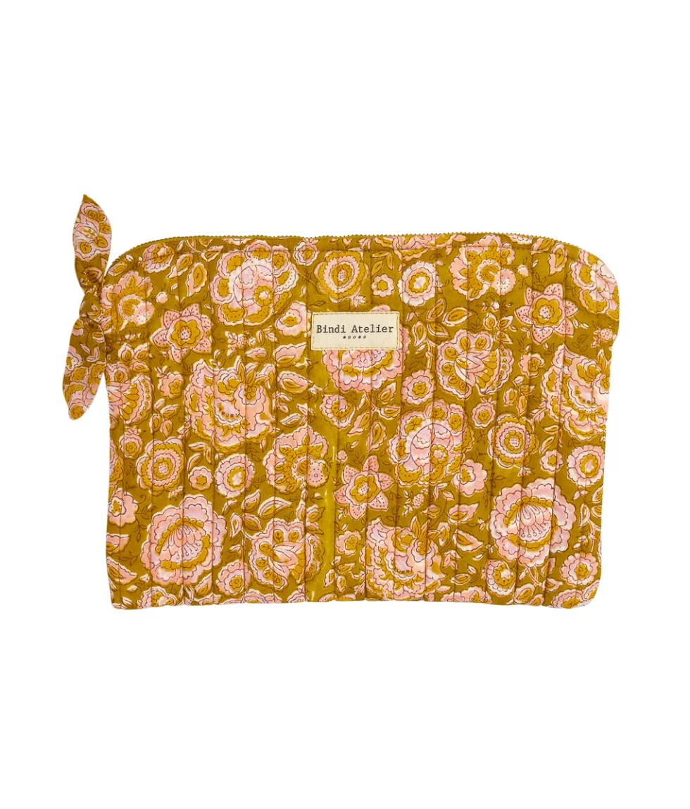 Pochette plate en coton Garda, BINDI ATELIER