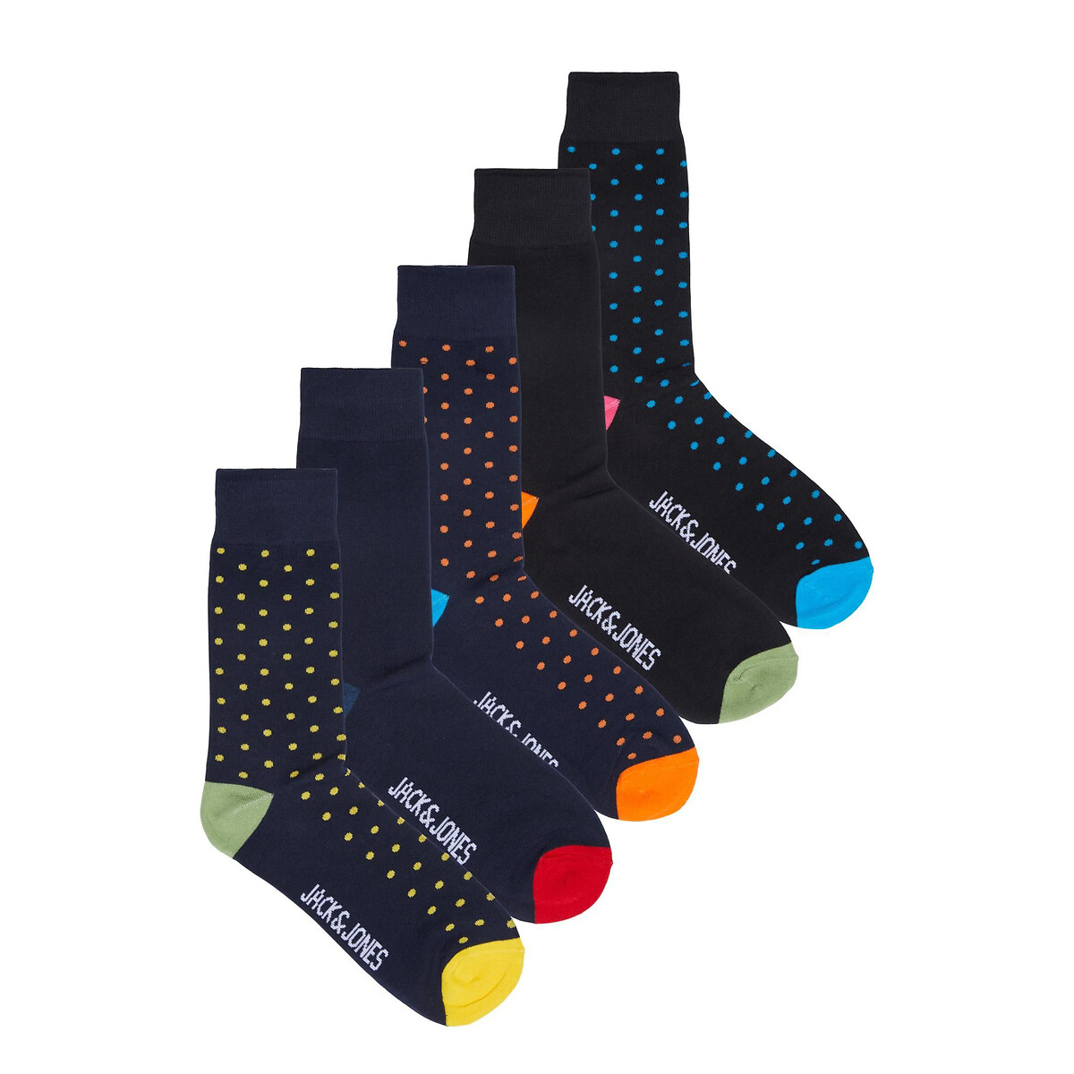 AOFOX 6 paires de chaussettes amusantes pour hommes à motifs déquipage coloré fantaisie fantaisie fantaisie Chaussettes décontractées drôles pour la maison dhiver de Noël à lintérieur 