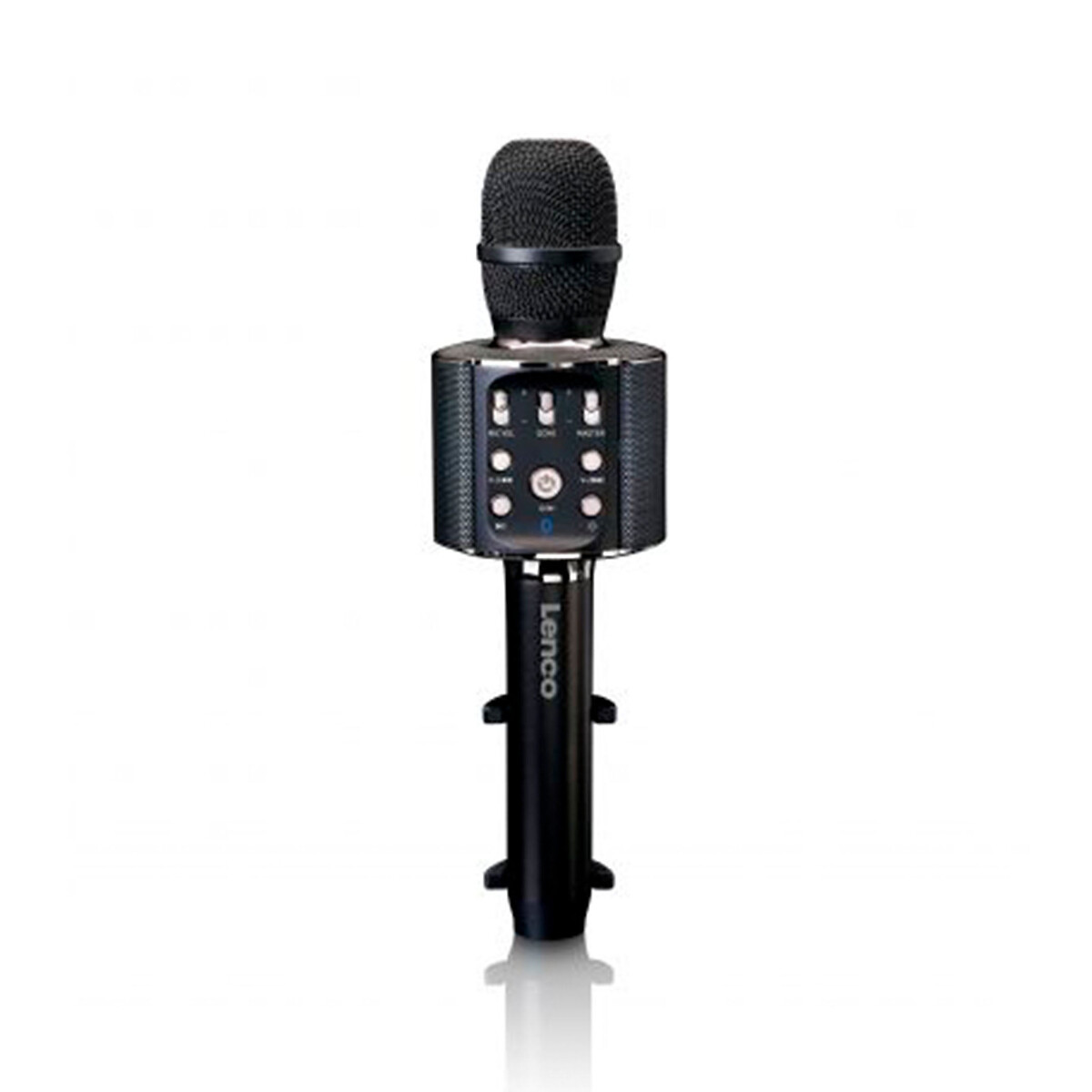 Coluna bluetooth com microfone sem fios, preto, da Lenco, LENCO